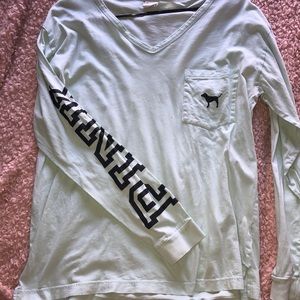 Long Sleeved Victoria’s Secret T-Shirt